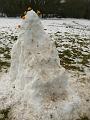 Snow sculpture, Winter, Hampstead Heath P1070490
